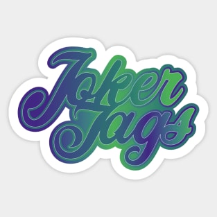 Joker tags Sticker